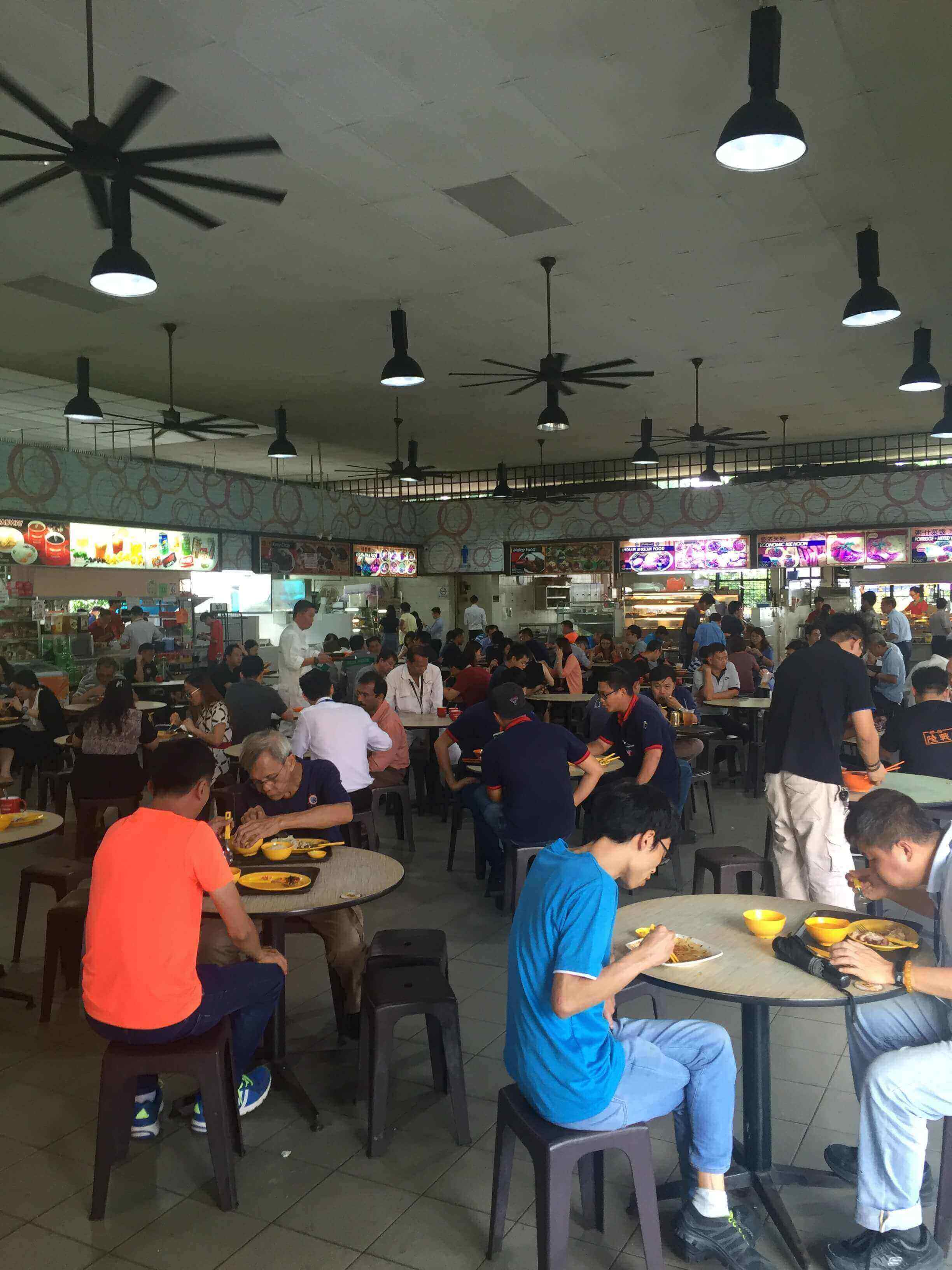 JTC Canteen Heavy Lunch Crowd Stall For Rent Stall.sg