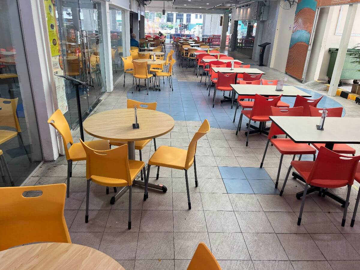 F&B Stall for rent in CBD area