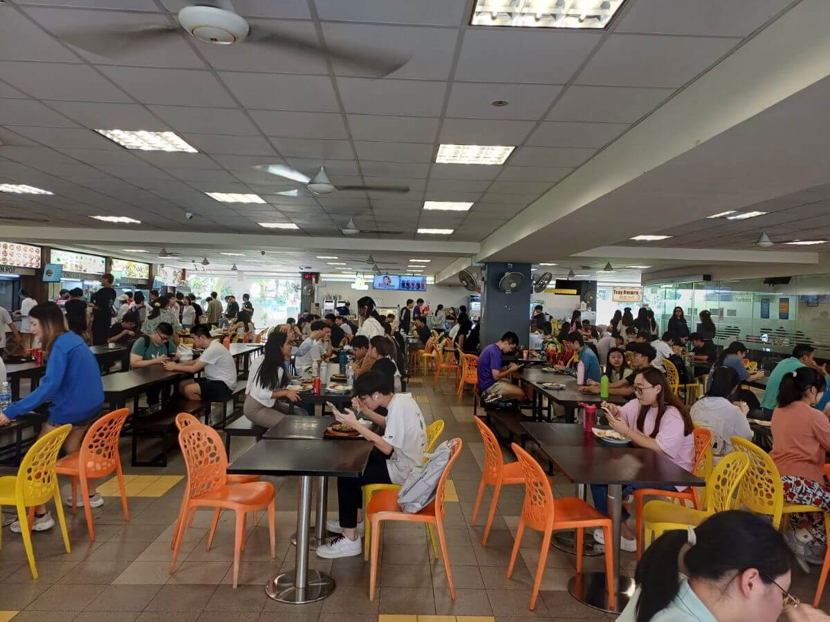 Food stalls at James Cook University, ITE West CCK, Bukit Batok and BBDC