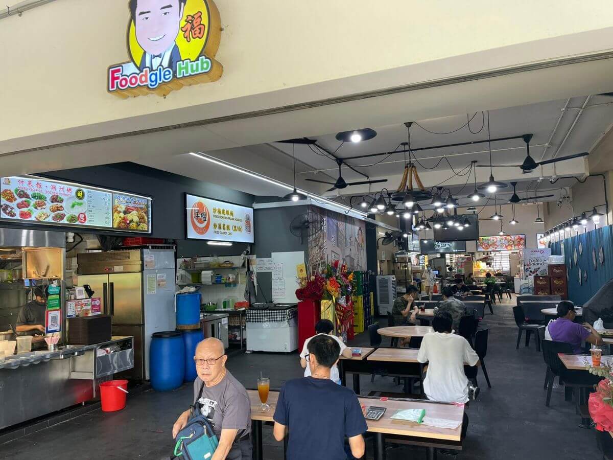 Food stalls at James Cook University, ITE West CCK, Bukit Batok and BBDC