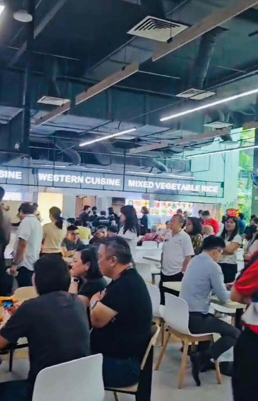 Newly Renovated Aircon Foodcourt at 67 Starhub Green