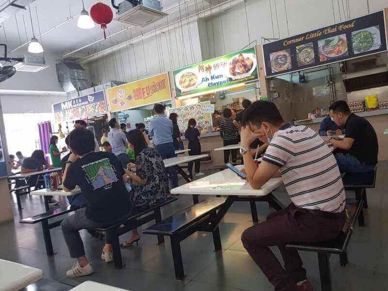 Stall at new chai Chee Industrial Canteen for rent
