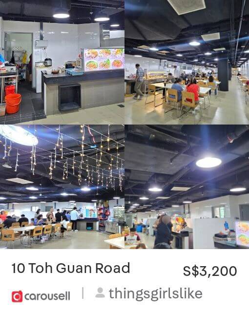 Food stall for rent at IMM & woodland industrial park E1 