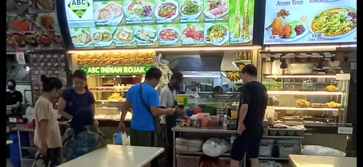 Good crowd Bukit Batok stall for rent 