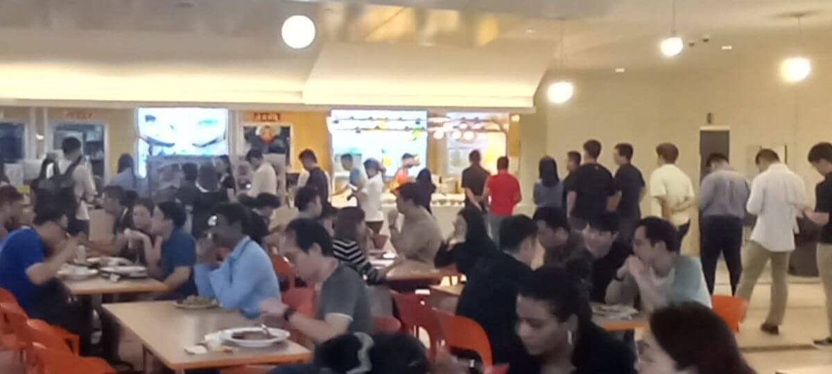 Changi Business Park foodcourt stall for rent