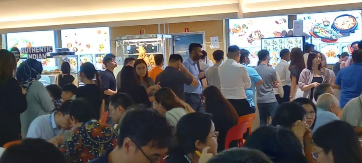 Changi Business Park foodcourt stall for rent