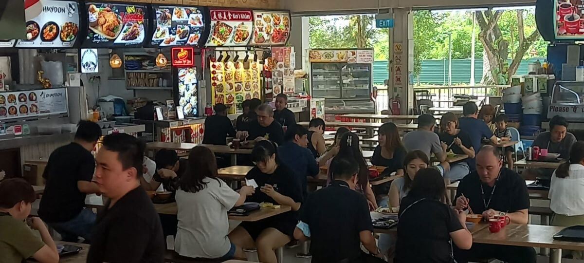 Yishun food stall for rent 