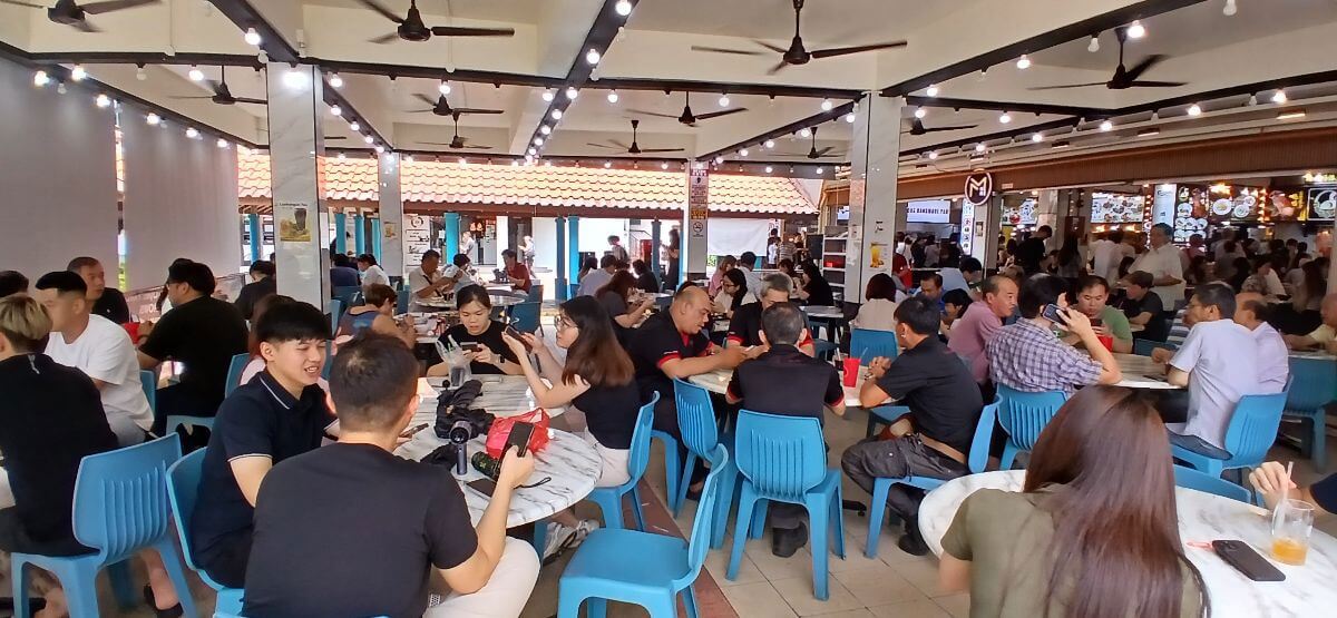 45 Sims Dr food stall for rent 