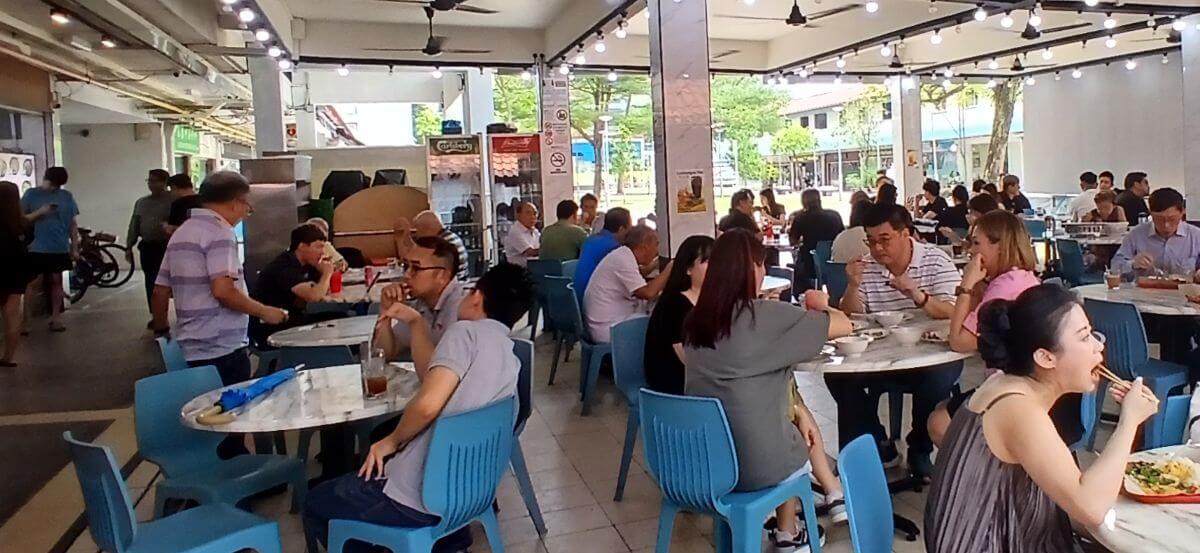 45 Sims Dr food stall for rent 