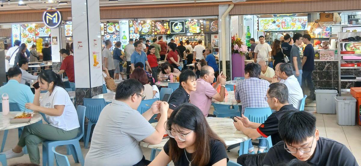 45 Sims Dr food stall for rent 