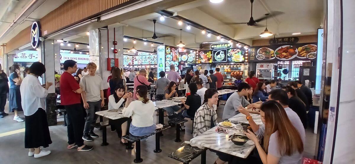 45 Sims Dr coffeeshop stall for lease.