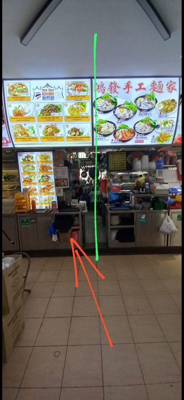 644 Hougang half stall for lease 