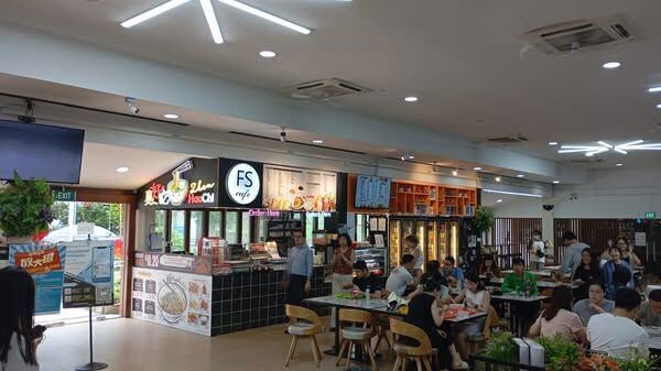 Aircon Foodcourt Stall For Rent At NTU 
