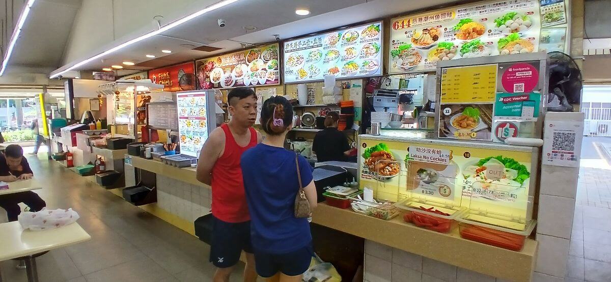 Yishun Ring Rd stall for lease 