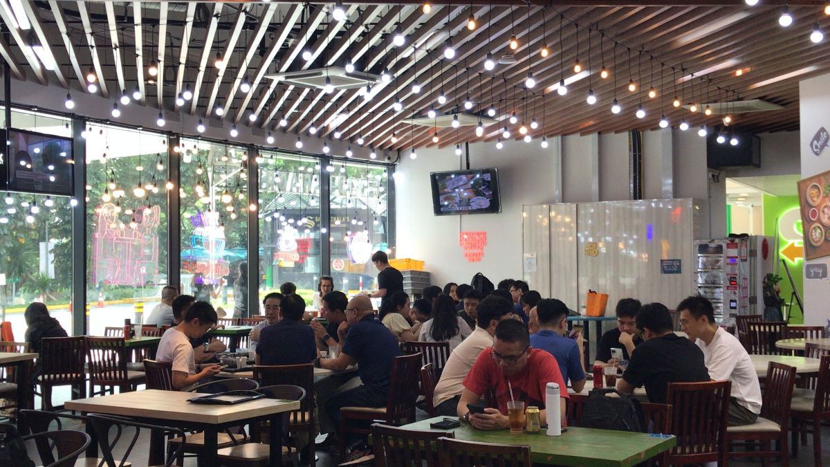 Aircon Food Court Stall For Rent at Telok Blangah Way