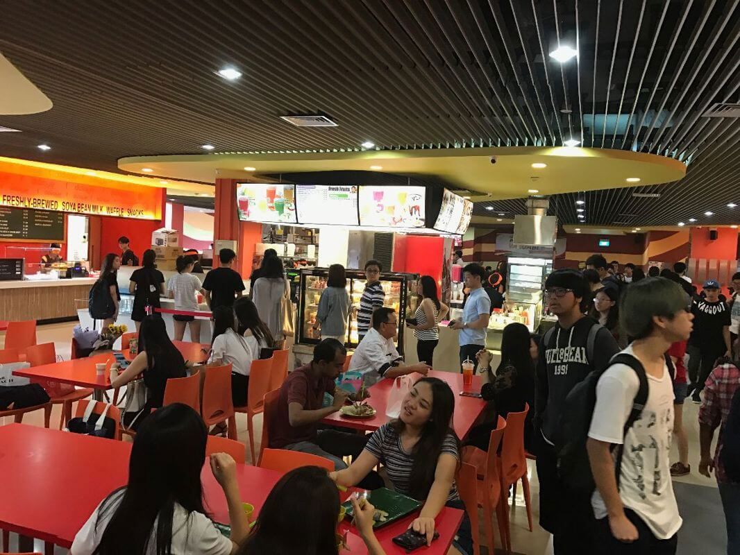 Top Student Crowd Location — Food Stall Now Available