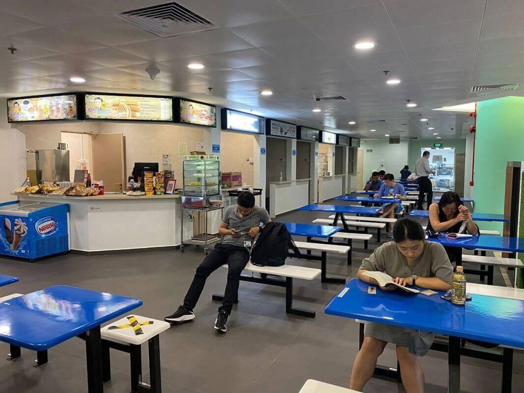Low Rental Food Stall Available – Air-Conditioned Canteen