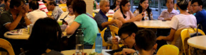 Chinese garden stall