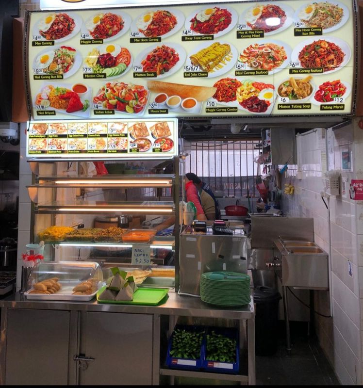 Indian Muslim Food Stall for Sale (Takeover) –Near Bishan MRT & Bishan Junction 8 Shopping Centre