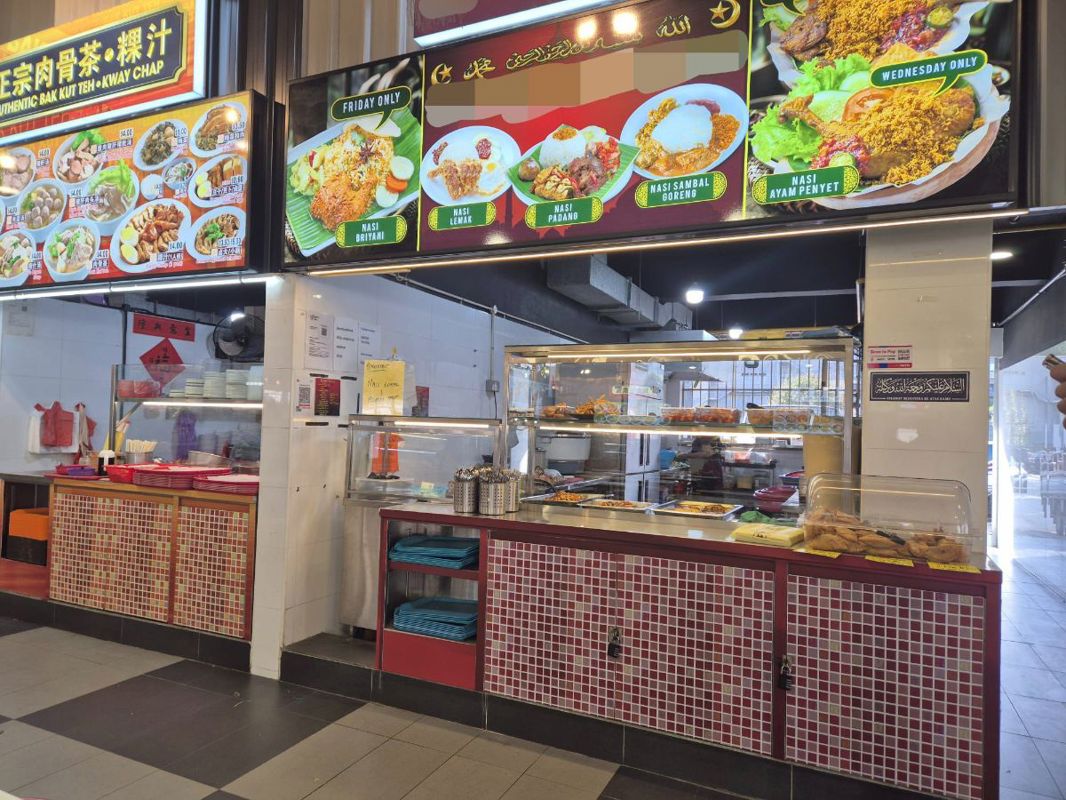 Malay & Indian stall for takeover (2in1)