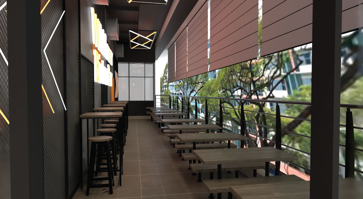 Brand New Fully-fitted Renovated Air-Conditioned Eatery for Rent!