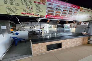 Beer Garden Style Coffeeshop Stall