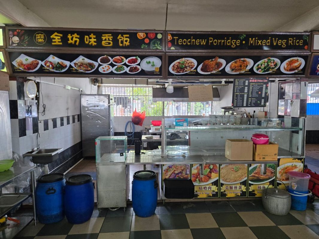 Various Food stall at a well Establish Canteen for rent.