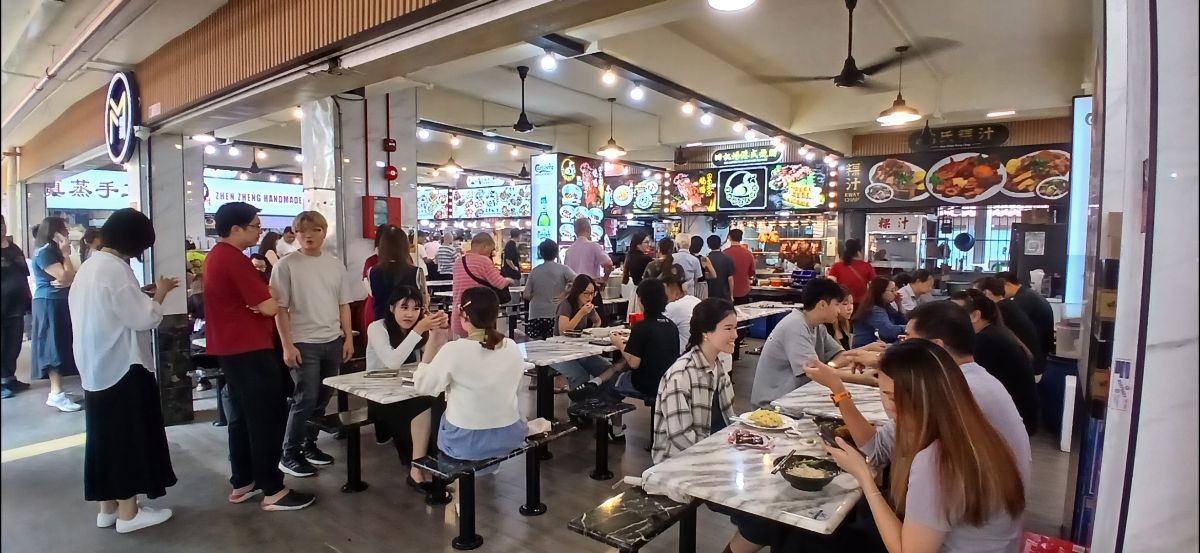 45 Sims Dr Chicken rice, Roasted delights stall for rent 