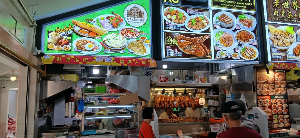 Western food stall for rent 