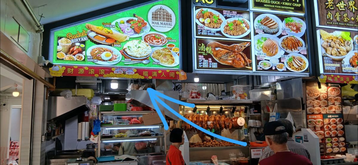 Newly renovated 414 Yishun stall for lease 