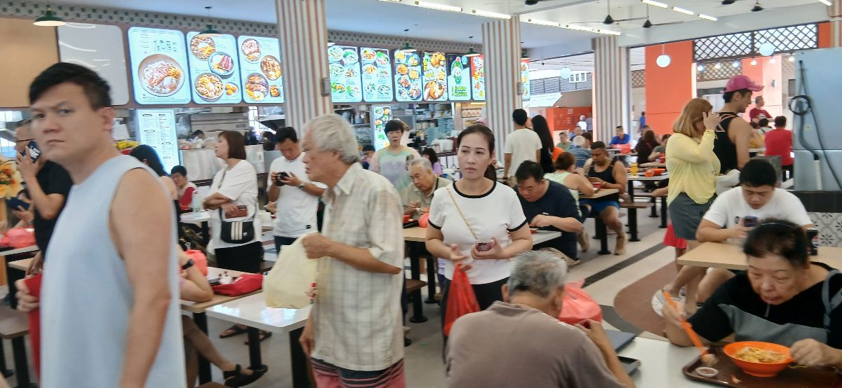 New Hougang Green Shopping Mall food stall 4 rent