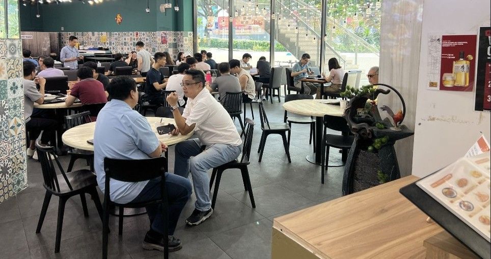 Aircon Food Court Stall For Rent  In Safra Mt Faber