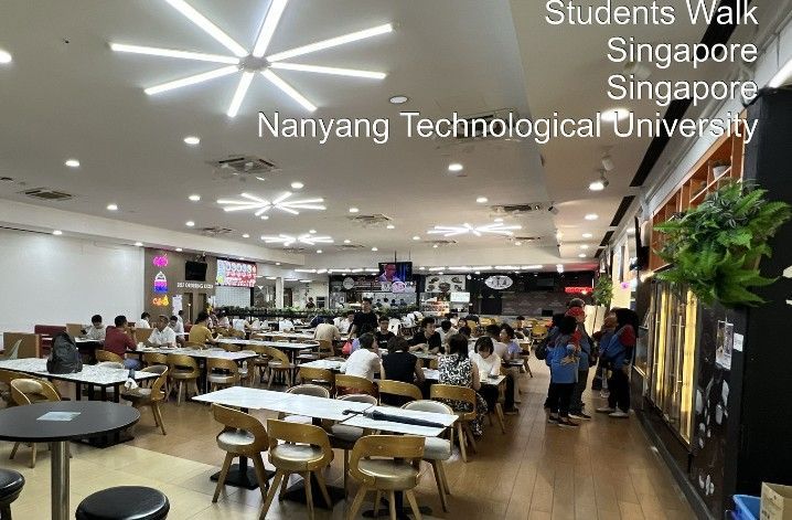 Aircon Food Court Stall For Rent in NTU Canteen 1