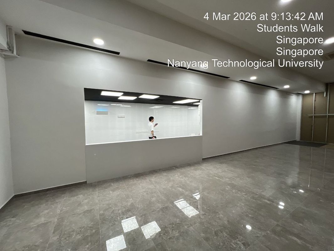 Aircon Food Court Stall For Rent in NTU Canteen 1