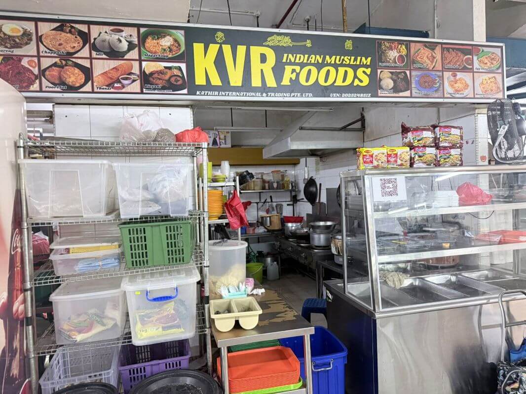 Indian Food Stall Available for Rent (Kallang Way Industrial Estate) 