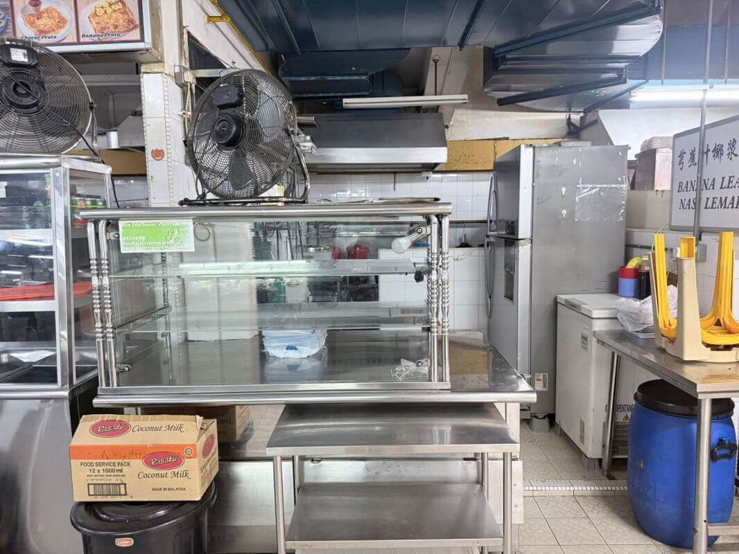 Indian Food Stall Available for Rent (Kallang Way Industrial Estate) 