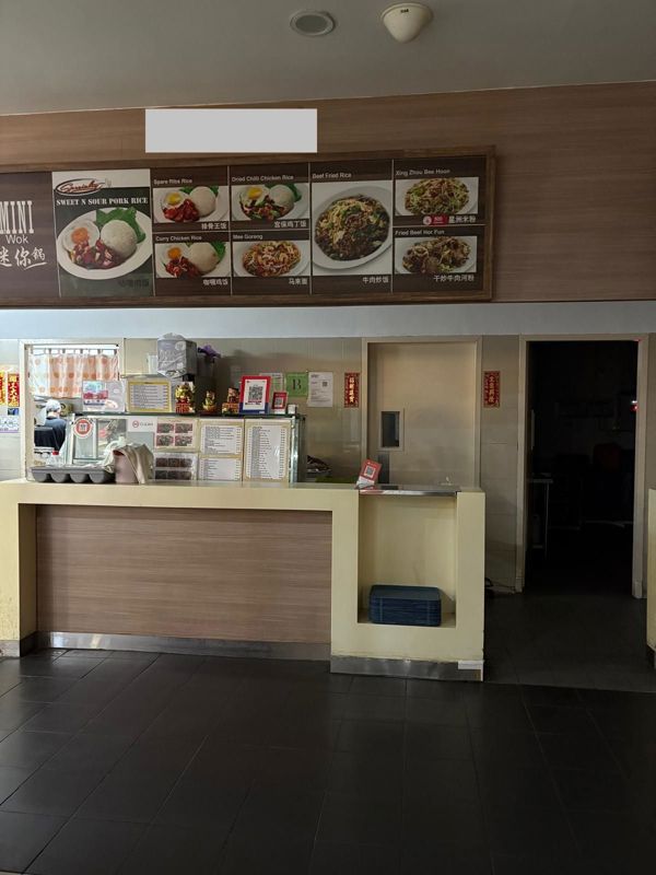 THAI FOOD, MINI WOK (ZI CHAR), VIETNAM STALL FOR RENT