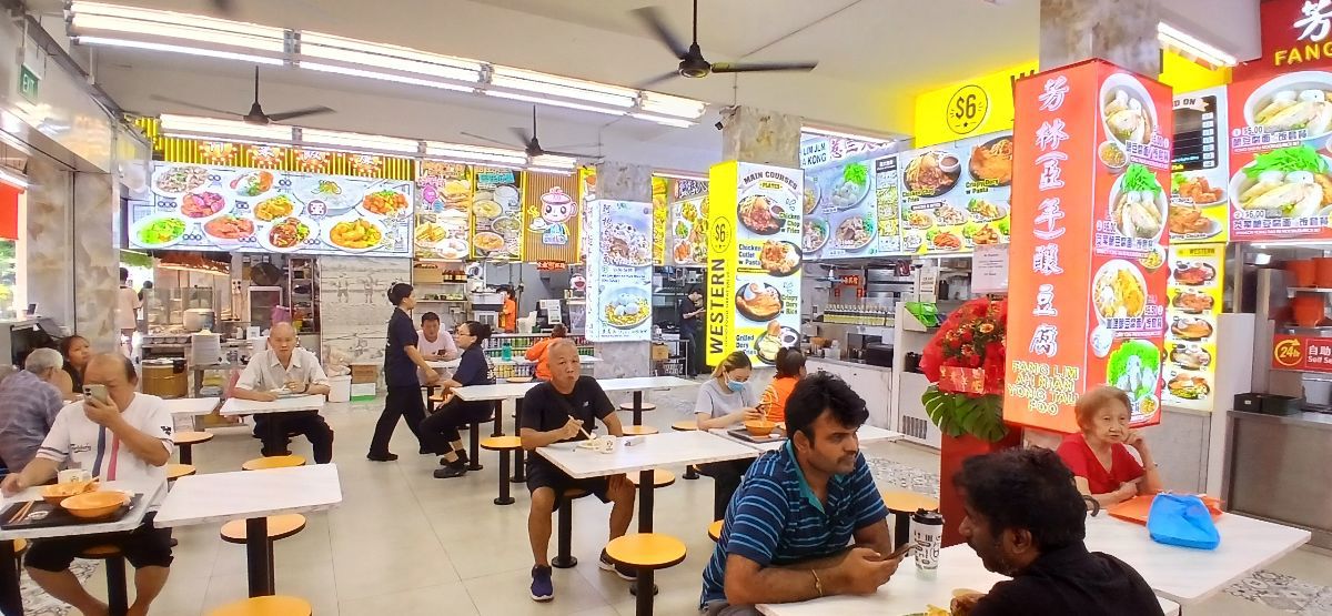 Bedok North half stall for lease @ $2000