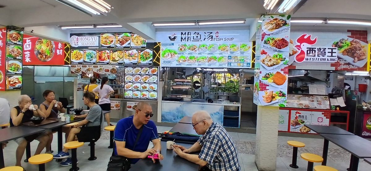 Newly revamped 211 Toa Payoh food stall for rent
