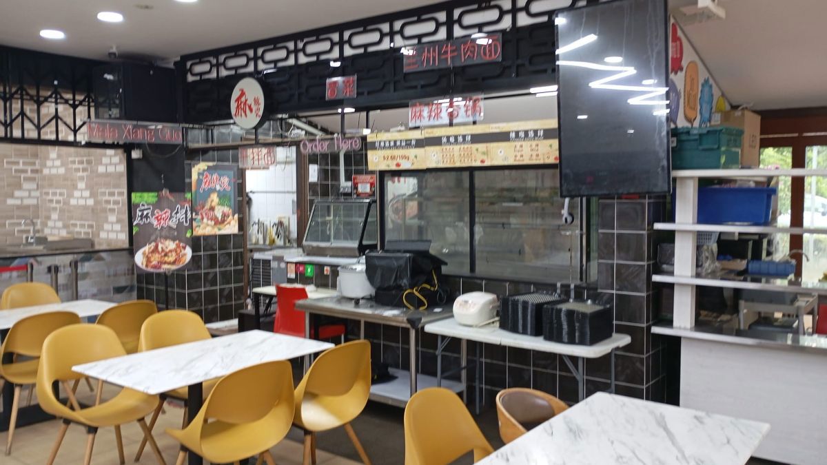 Aircon Foodcourt Stall For Rent in NTU Canteen 1