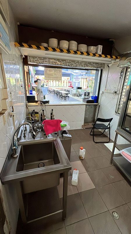 Aircon Foodcourt Stall For Rent in NTU Canteen 2