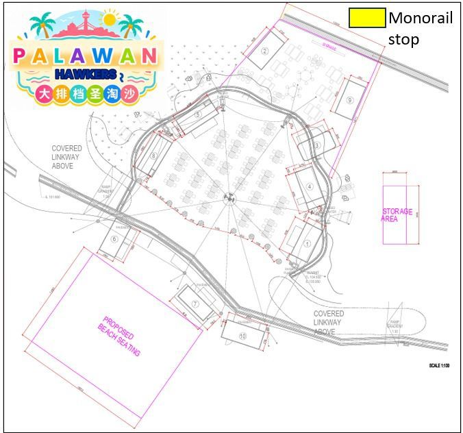 Sentosa's First Hawker Theme Food Centre Coming in Mid Sep