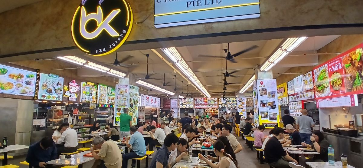 High footfall 134 Jurong Gateway food stall to let 