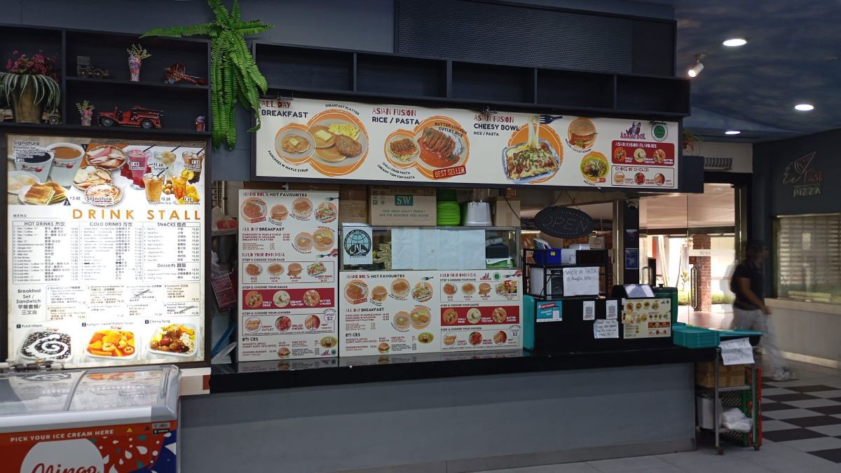 Kiosk For Rent in NTU canteen 2