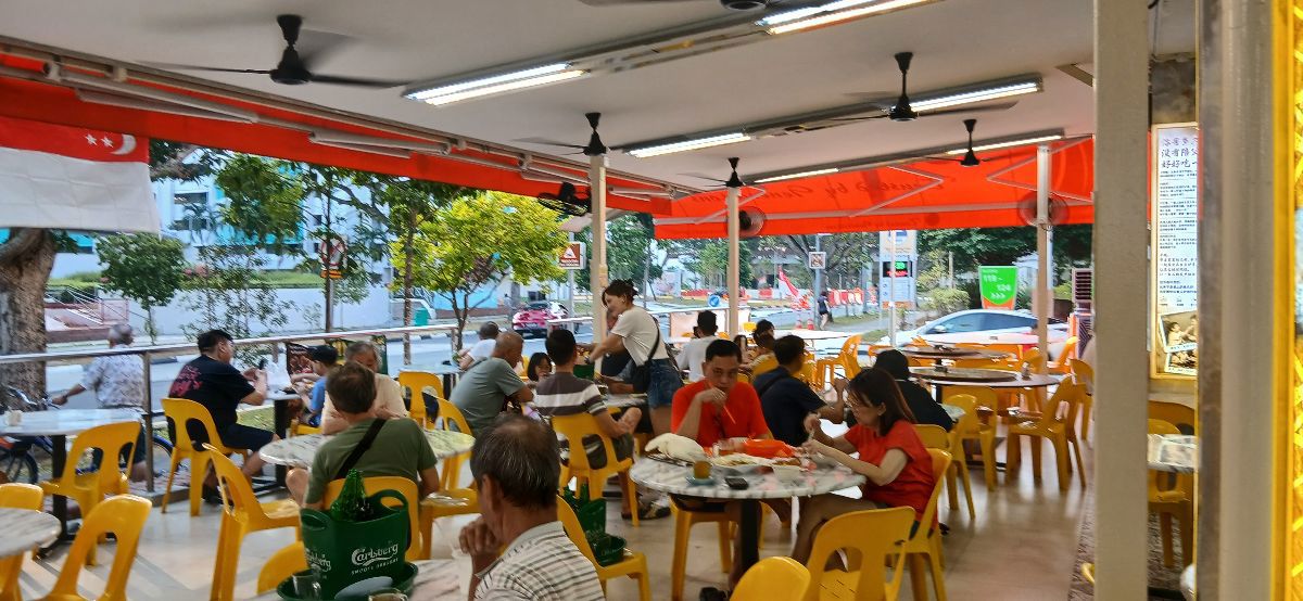 Various food stalls for lease. 