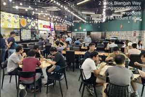Aircon Foodcourt Stall For Rent at Safra Mt Faber
