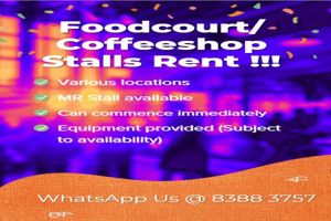 Food Stall / Kiosk For Rent >> Various Locations