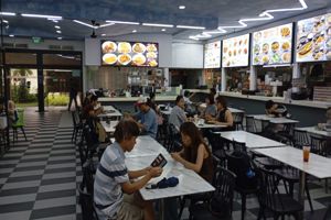Aircon Foodcourt Stall For Rent in NTU Canteen 2